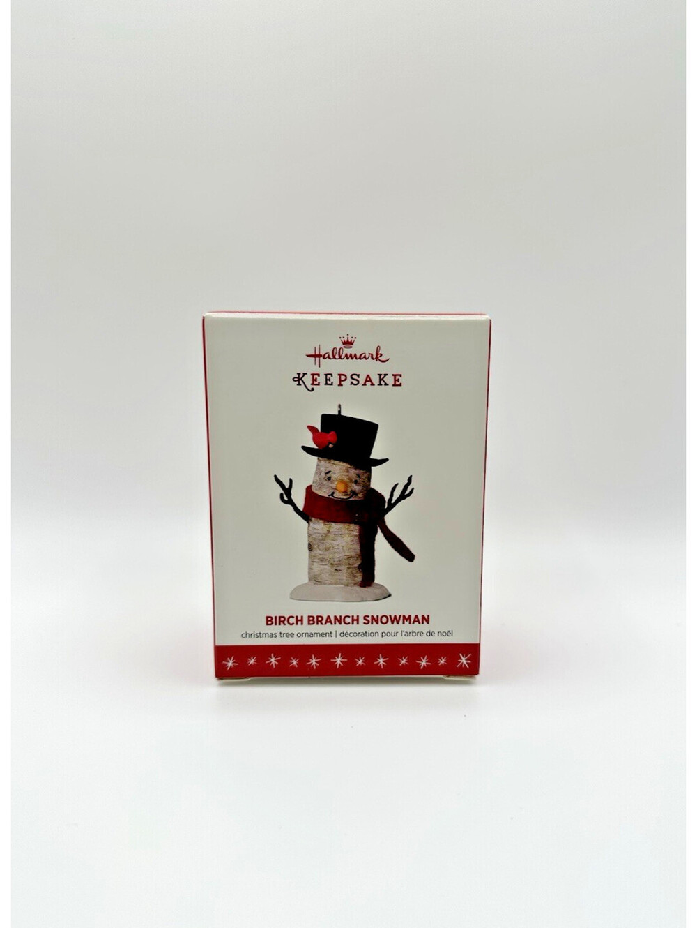 Hallmark Keepsake 2016 Christmas Ornament- Birch Branch Snowman